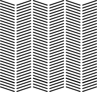 7. Similar to pattern two, but with the ridges being interchaning diagonals.